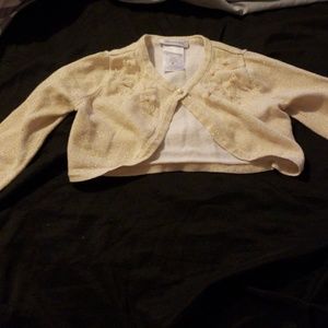 Gold cardigan